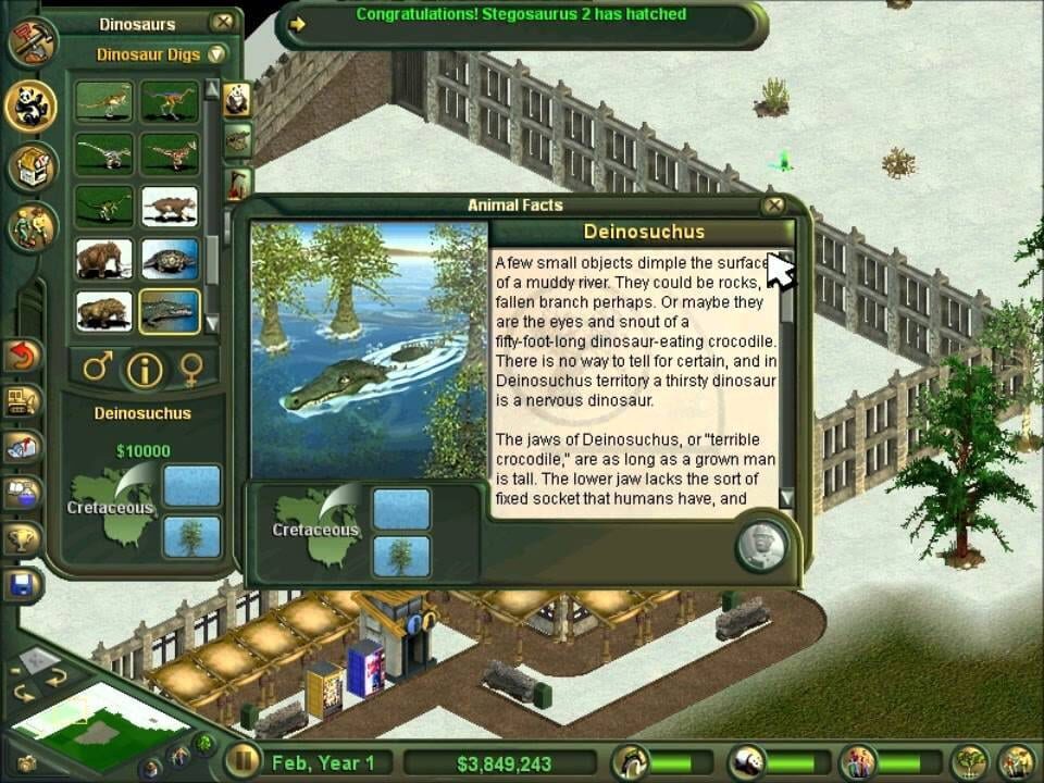 Zoo Tycoon: Dinosaur Digs Pc Free Game Download